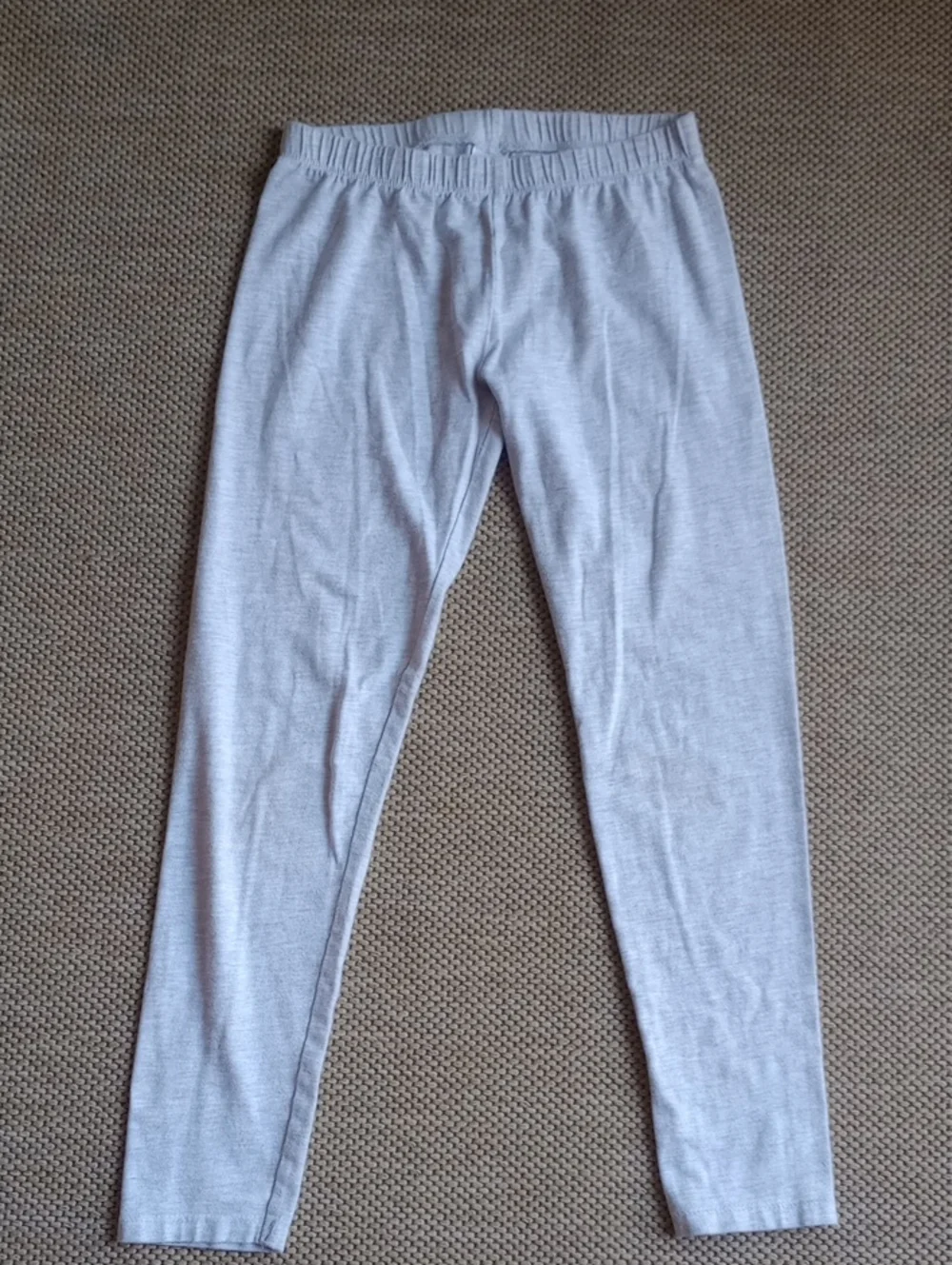 Girl's Lightweight Heather Gray Leggings